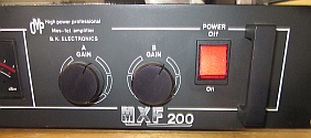 BK Electronics MXF200 MOSFET Power Amplifier